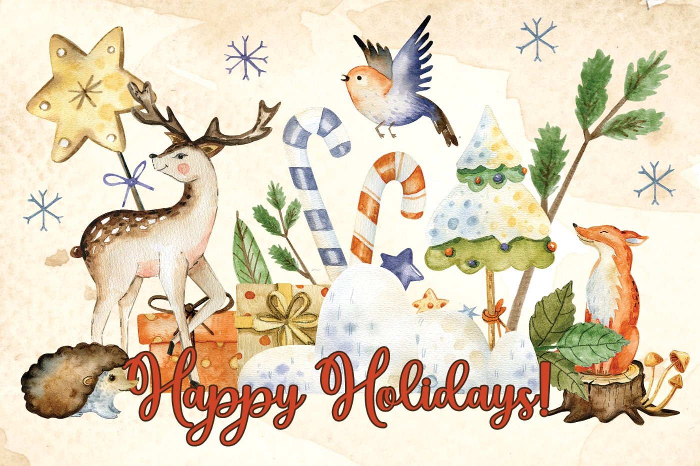 Postcard #2283: Christmas postcard