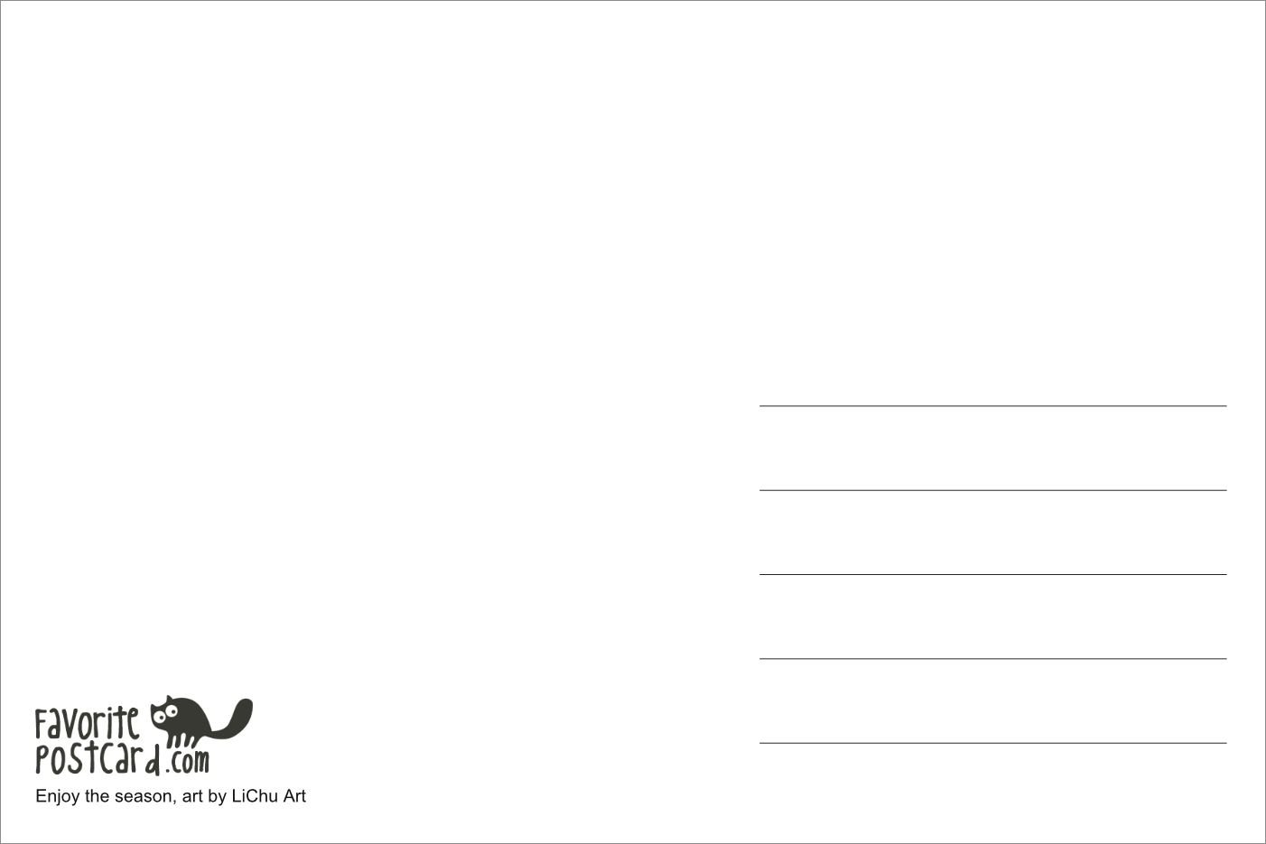 Postcard #2287: Christmas postcard - Image 2