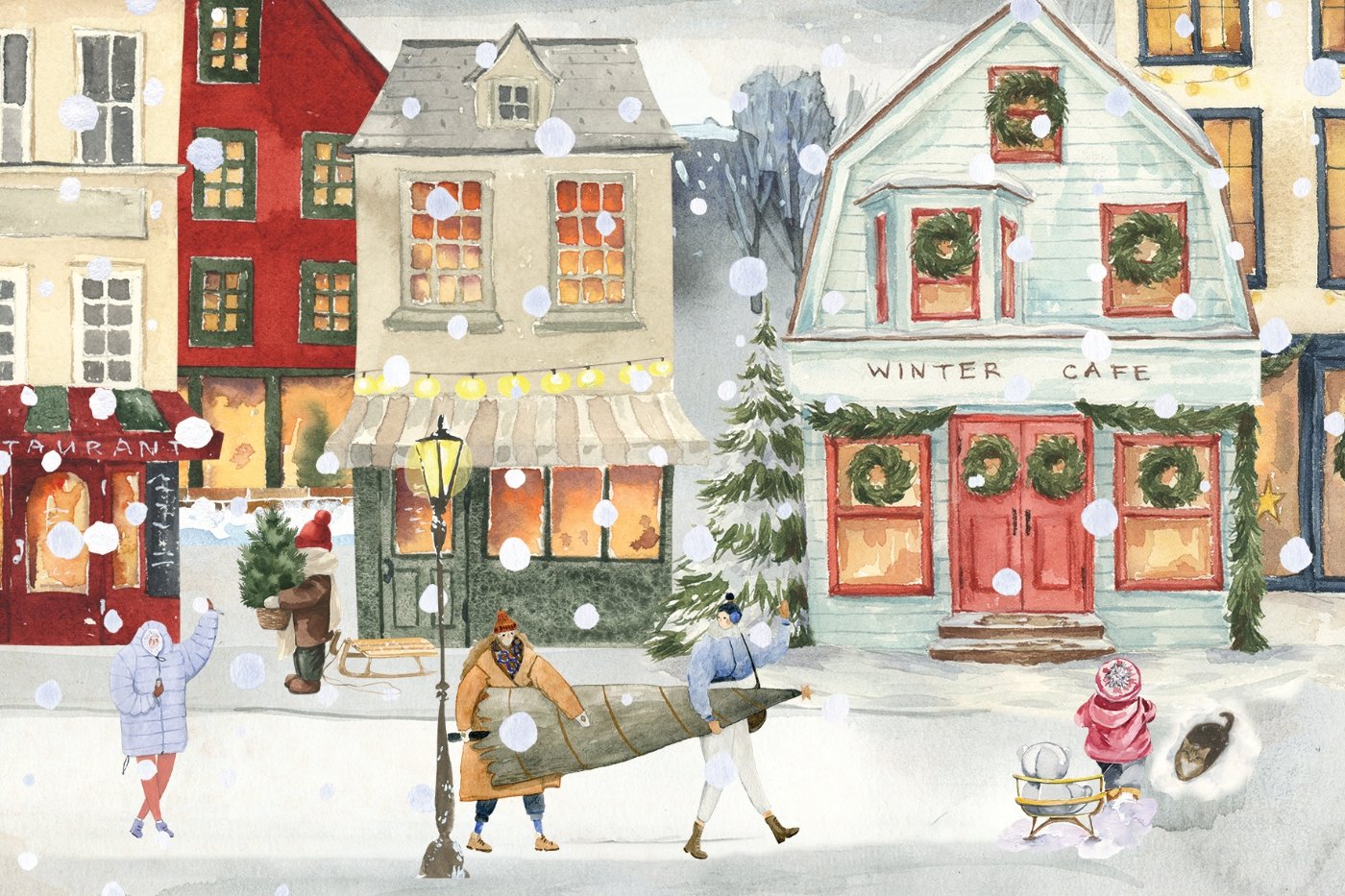 Postcard #2289: Christmas postcard