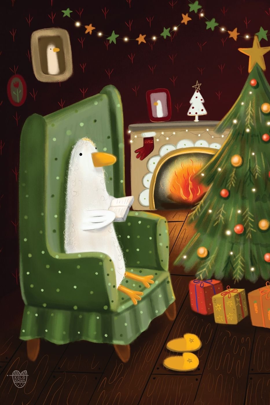 Postcard #2292: Christmas Postcard