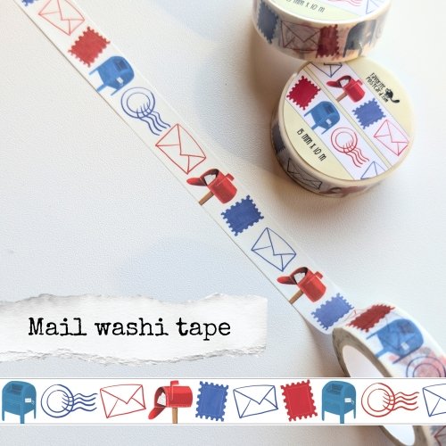 Washi tape #116: Mail