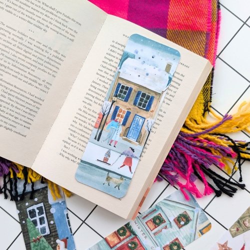 Bookmark #100: Winter Walk