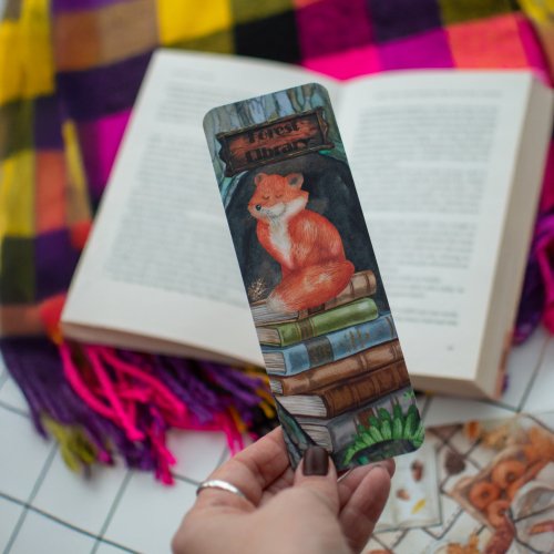 Bookmark #89: Forest Library