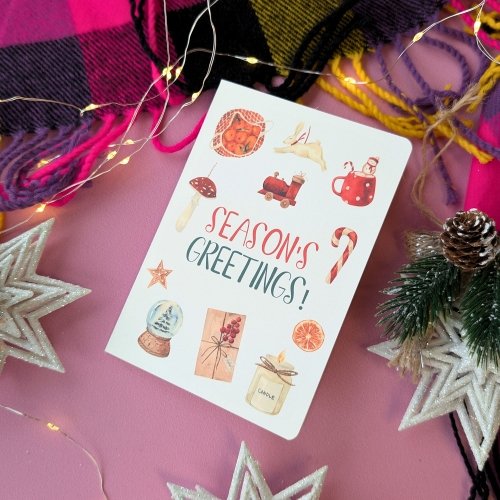 Greeting Card (Folded) #20: Season's Greetings
