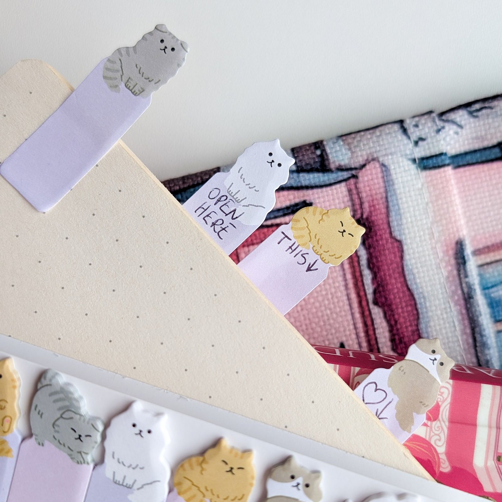 Sticky Notes Stick Marker: Cats - Image 5