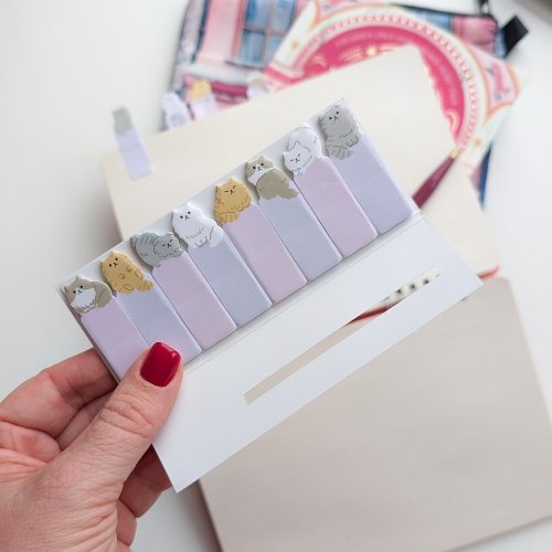 Sticky Notes Stick Marker: Cats