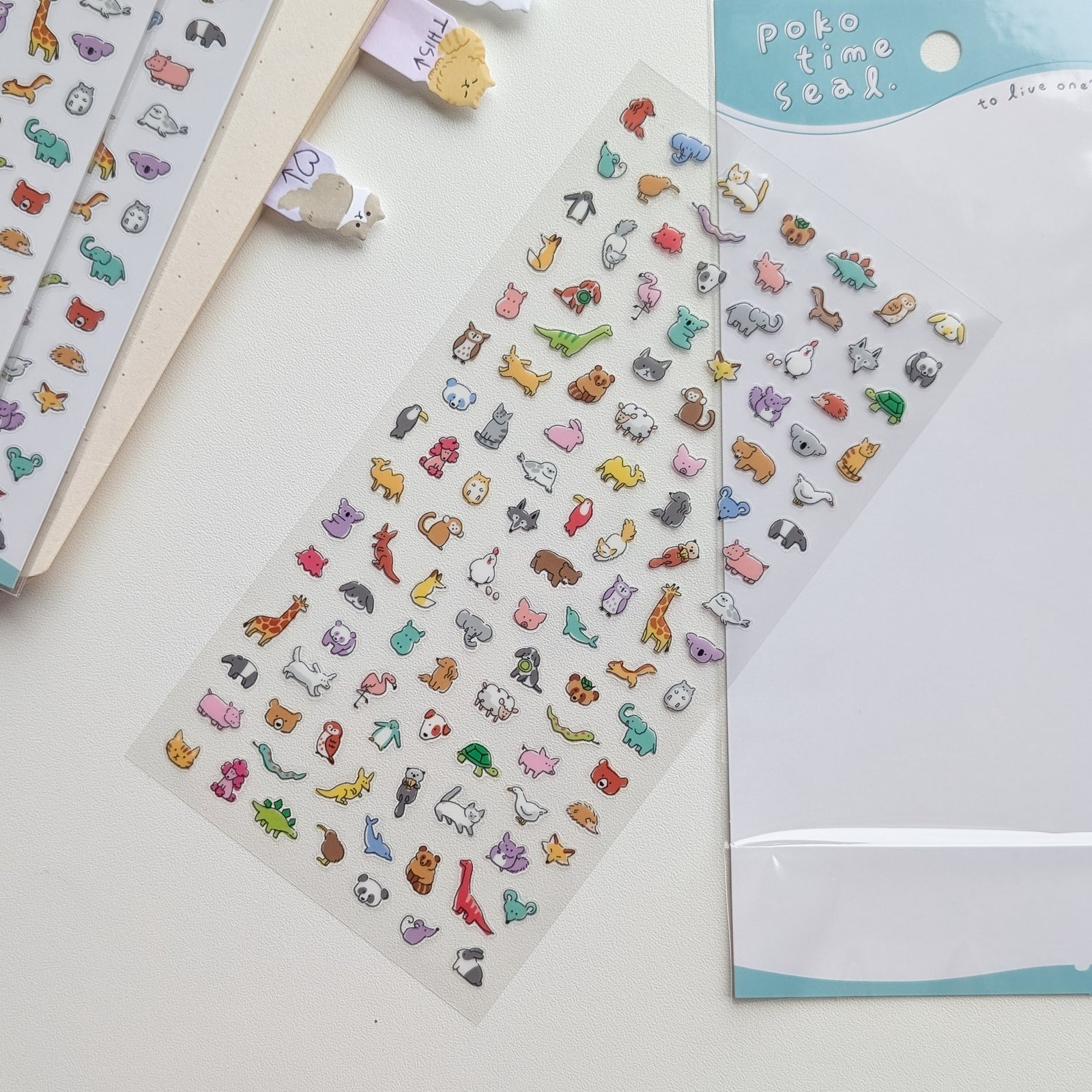 Sticker sheet #261: Tiny Stickers Animals