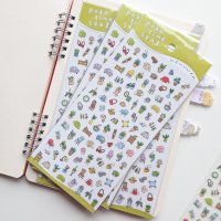 Sticker sheet #263: Tiny Stickers Cozy Home