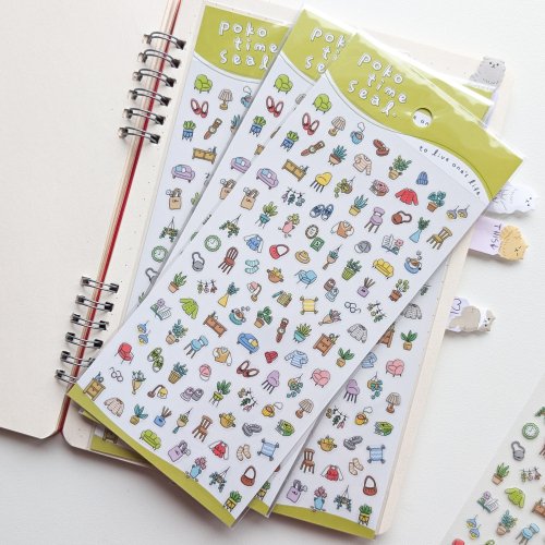 Sticker sheet #263: Tiny Stickers Cozy Home