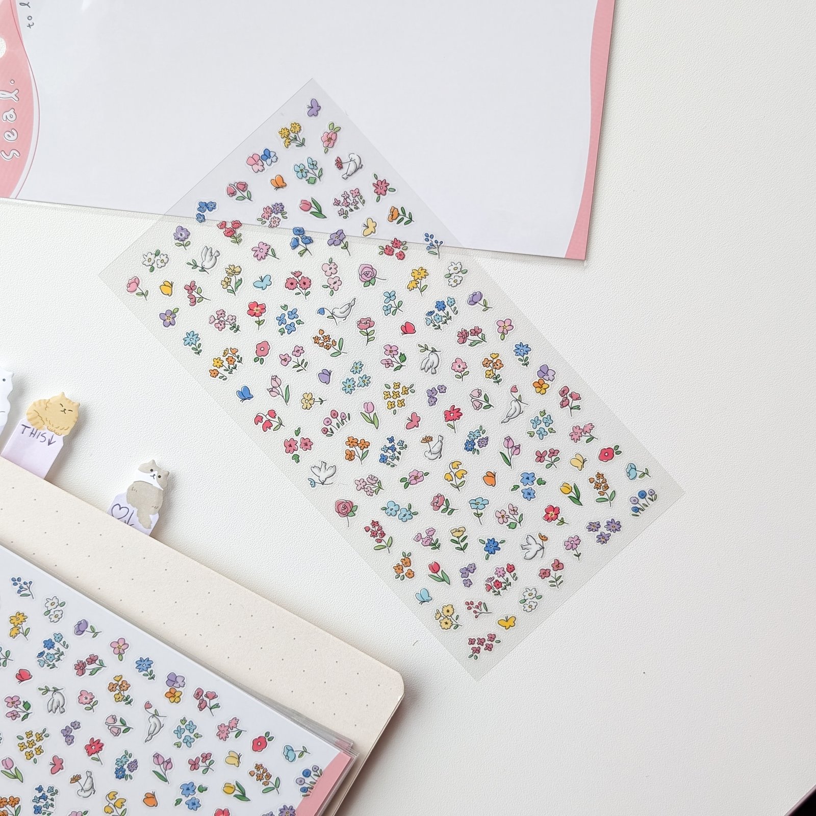 Sticker sheet #264: Tiny Stickers Flowers - Image 2