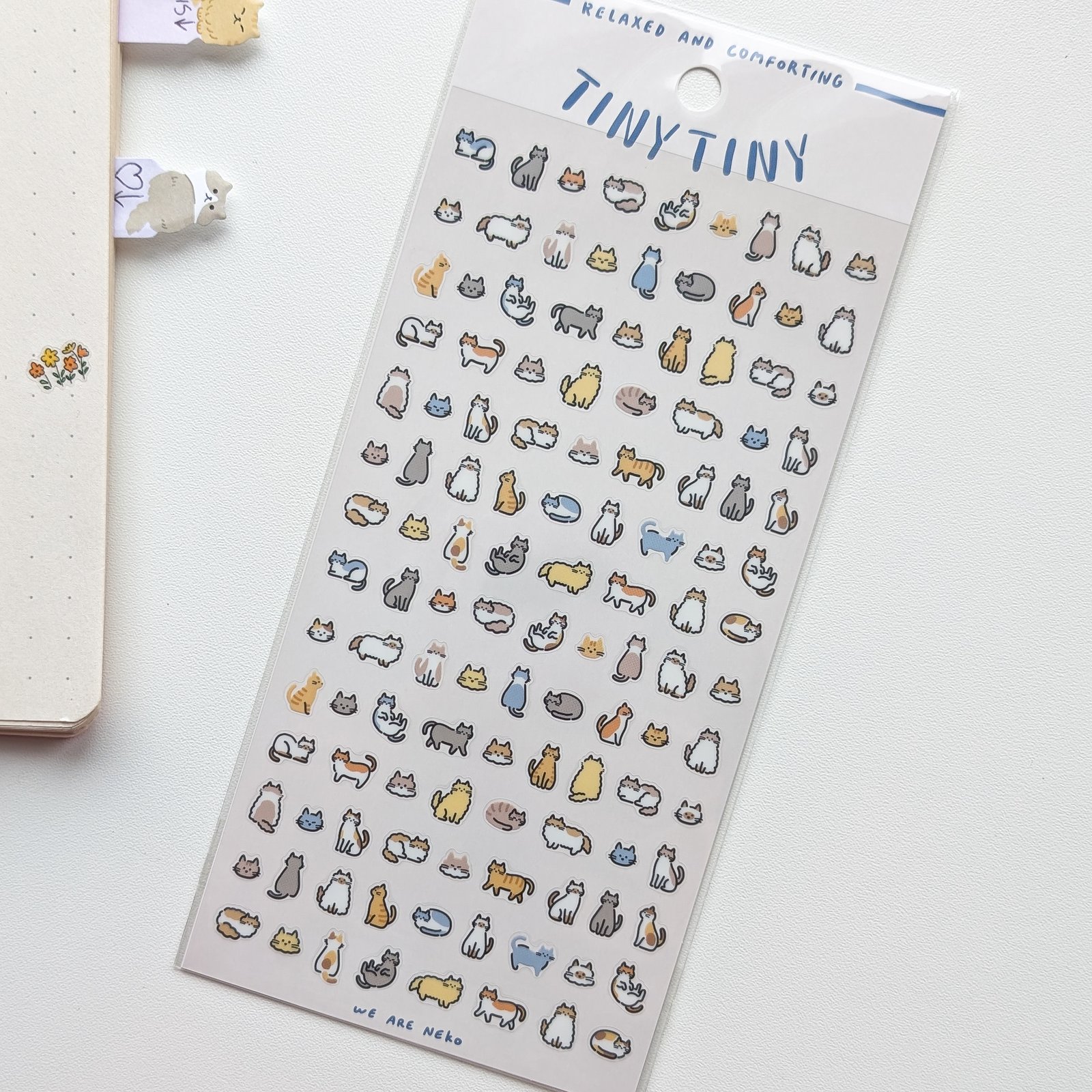 Sticker sheet #265: Tiny Stickers Cats - Image 3