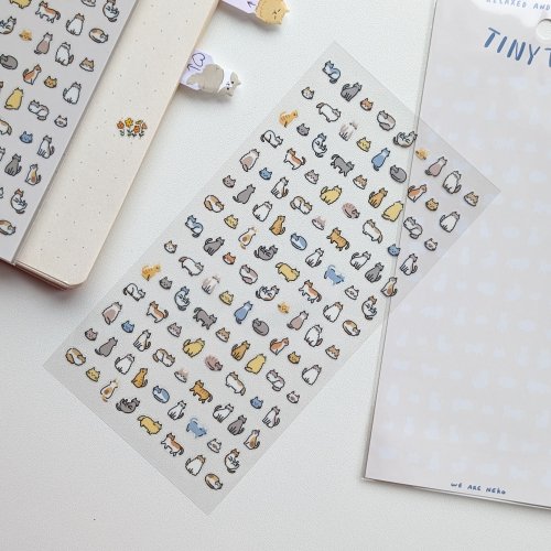 Sticker sheet #265: Tiny Stickers Cats