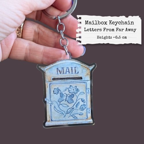 Acrylic keychain: Mailbox