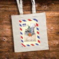 Canvas Tote Bag: Letters From Far Away