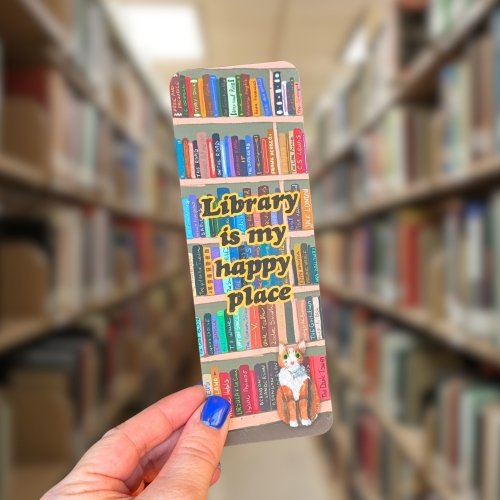 Bookmark #105: Library is my happy place
