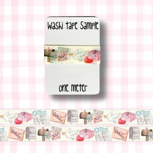 Washi Tape Sample, 1 meter: Send more mail!
