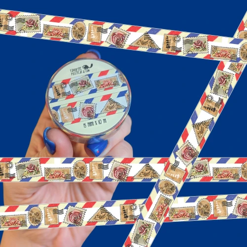 Washi tape #131: Old Stamps