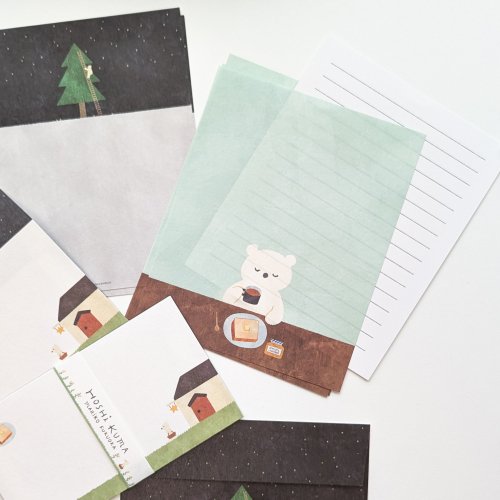 Letter writing set: Hoshi Kuma