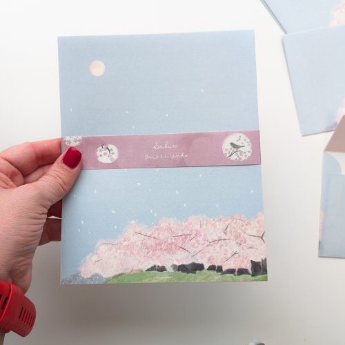 Letter writing set: Sakura
