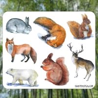 Sticker sheet #267: Woodland Friends