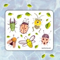 Sticker sheet #272: Cute Bugs