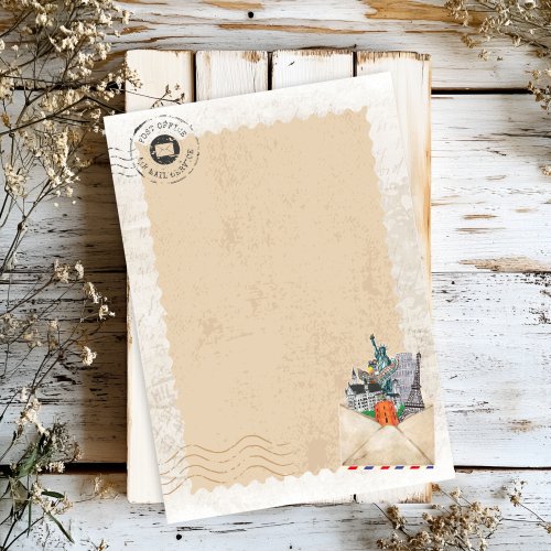 A5 size Notepad/Letter pad: Letters from Far Away