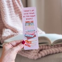 Bookmark #107: Too many books