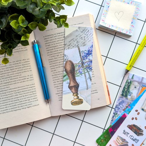 Bookmark #122: Vintage Letters