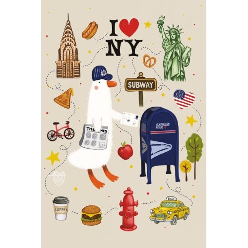 Postcard #2357 | Goose on Tour