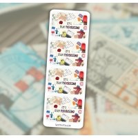 Sticker sheet #277: Let’s Enjoy Postcrossing