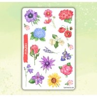 Sticker sheet #279: Flowers