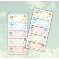 Stickers for Postcrossing: Postcrossing on a different Weather