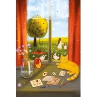 Postcard #2370 | Cat Marluki and Mother's Day