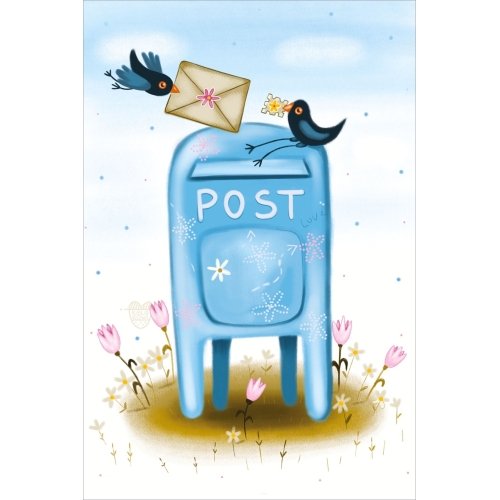 Postcard #2373 | Spring Post Box