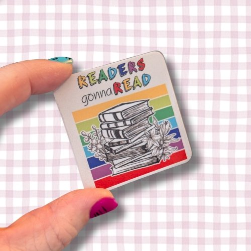 Fridge magnet: Readers Gonna Read