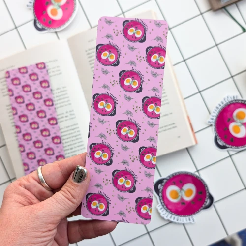 Bookmark #125: Šaltibarščiai | Pink Soup