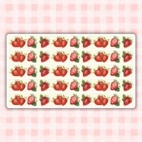 Sticker sheet #295: Strawberries Washi Sticker Strips