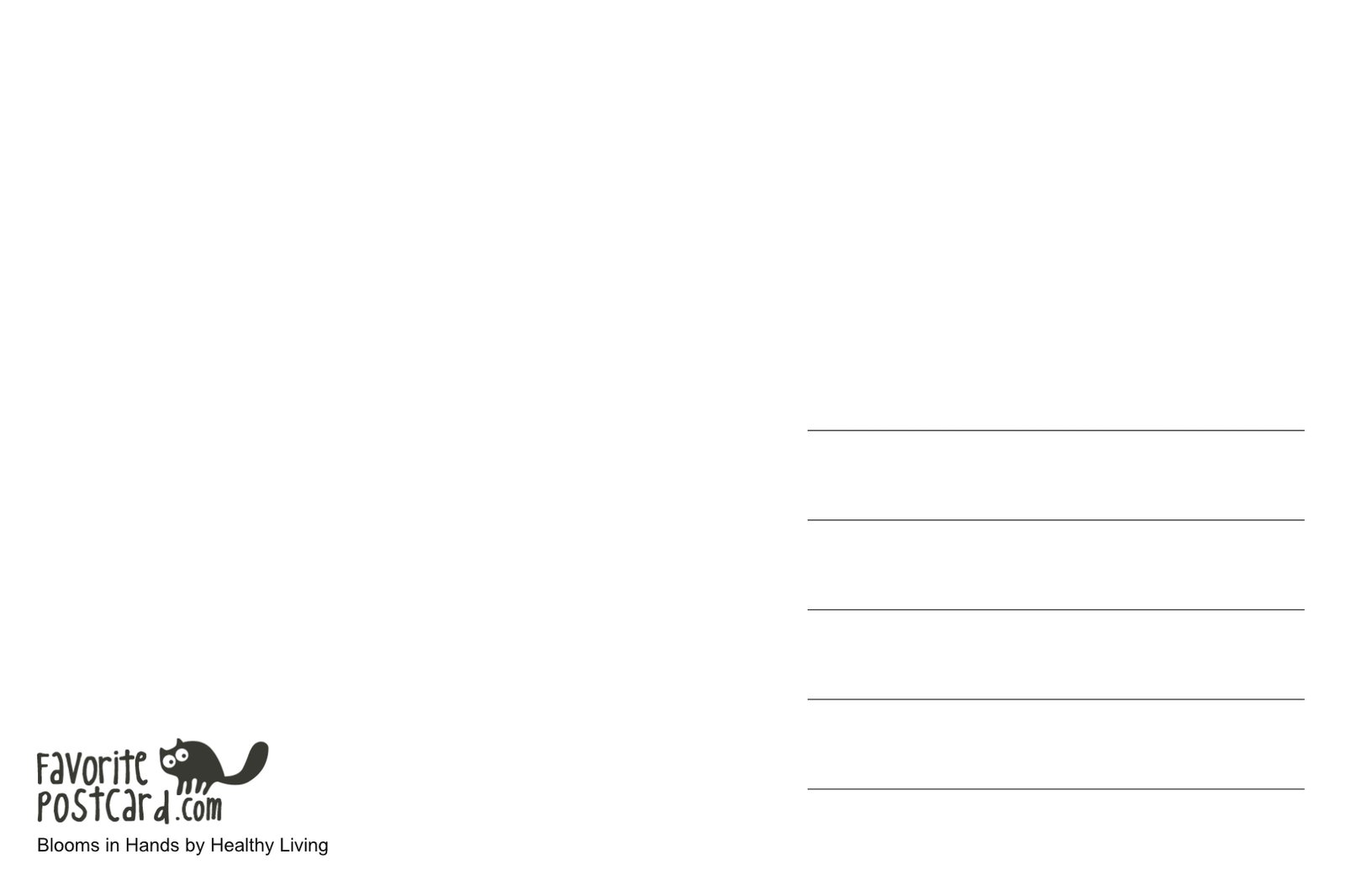 Postcard #2376 | Blooms in Hands - Image 2