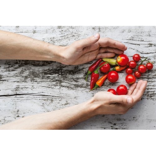 Postcard #2378 | Tomatoes and Peppers