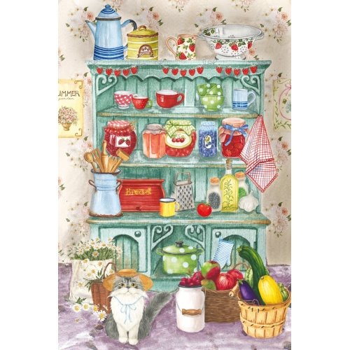 Postcard #2384 | Cottage Kitchen