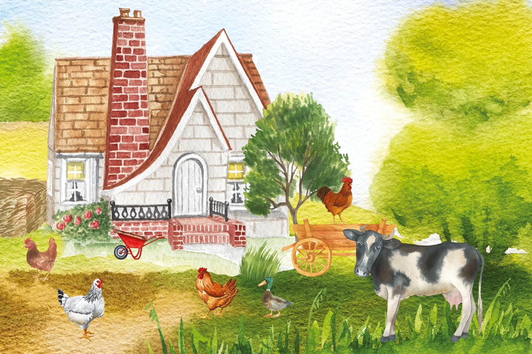 Postcard #2386 | Cozy Cottage
