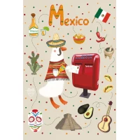 Postcard #2393 | Goose on Tour - Mexico