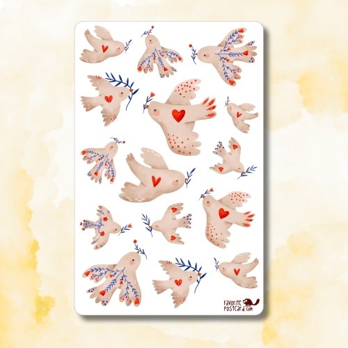 Sticker sheet #296: Carry Kindness