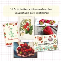 Strawberries | 5 Postcard Set