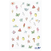 Tiny Postcard Stickers | Summer Doodles