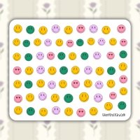 Tiny Postcard Stickers | Smiles