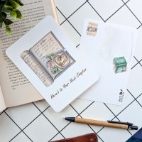 Textured Paper Postcard: Here’s to Your Next Chapter - Image 2