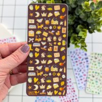 Tiny Postcard Stickers | Yellow Things