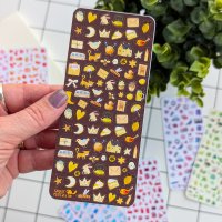 Tiny Postcard Stickers | Yellow Things - Image 3
