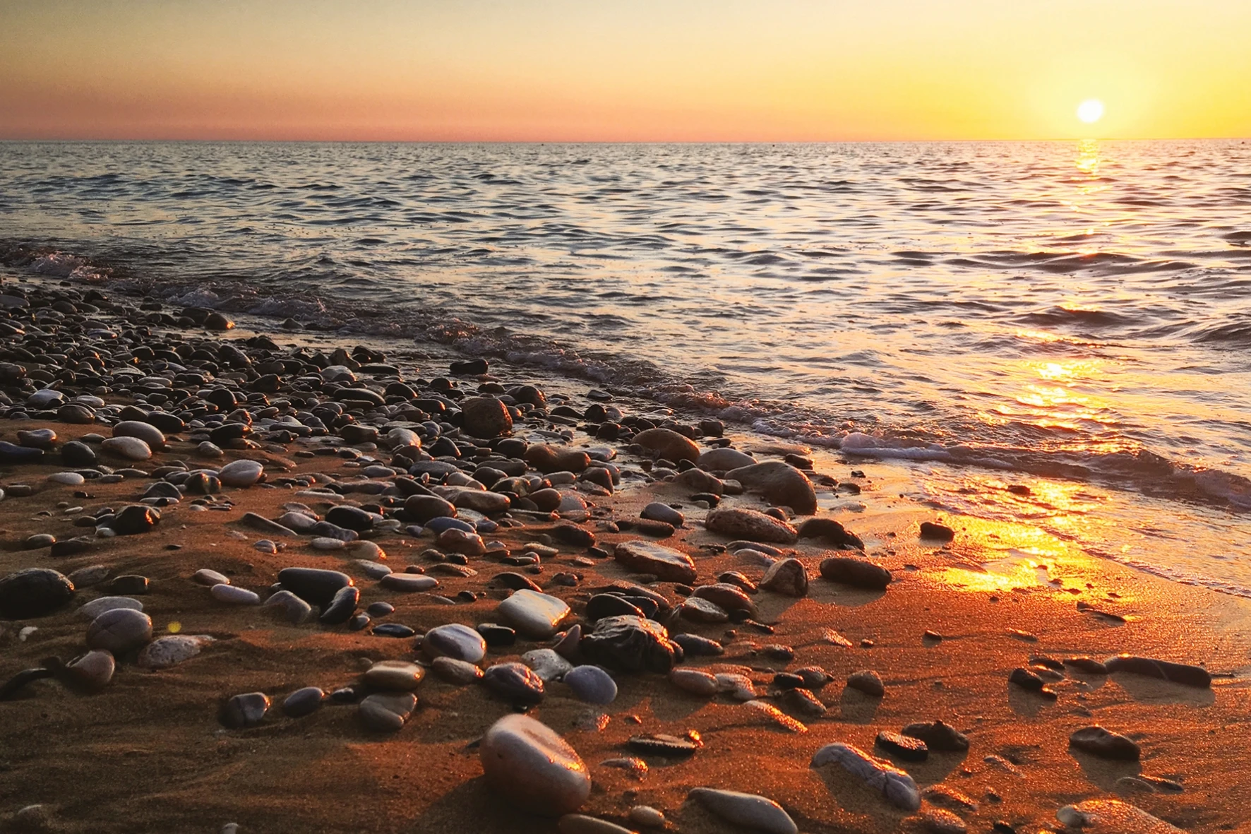 Postcard #2419 | Pebble Beach Sunset